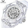 Reloj Automático Transparente