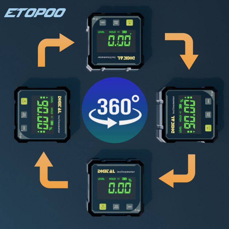 Level Máster: Inclinómetro Digital