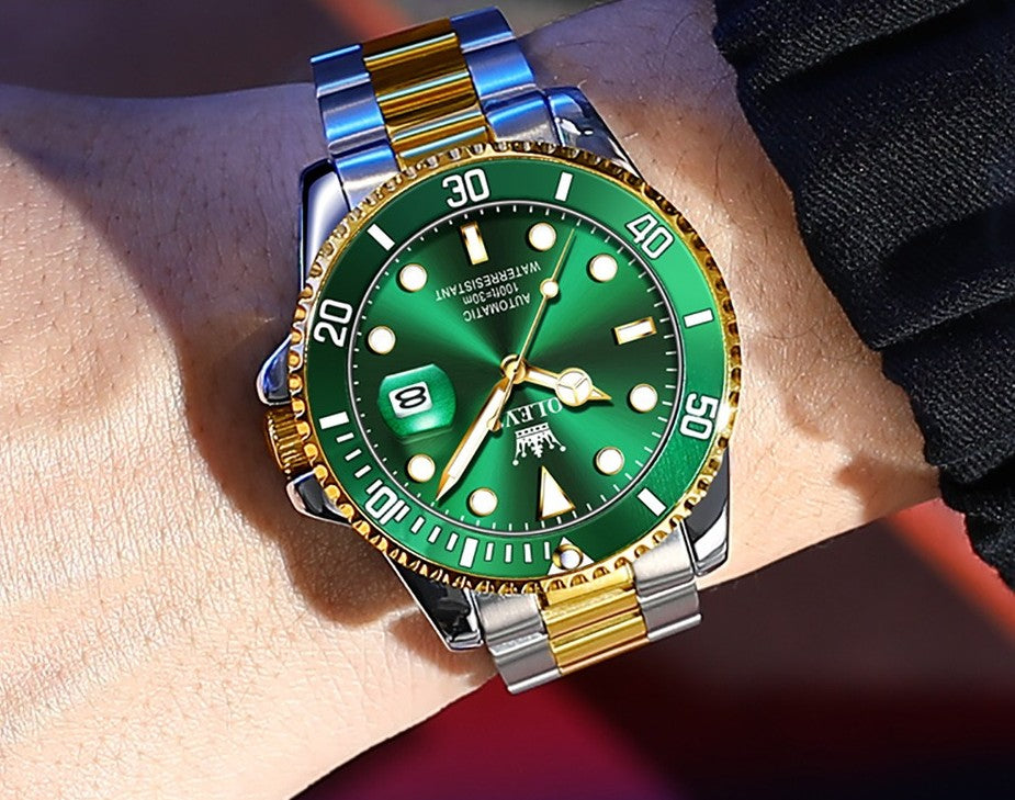 Reloj de Lujo de Acero Inoxidable: Elegancia en Cada Segundo